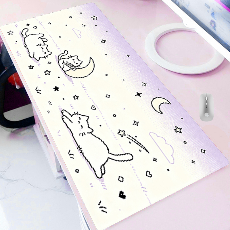 Essential Gaming Accessories - Low pixel cartoon Mouse Pad Game
