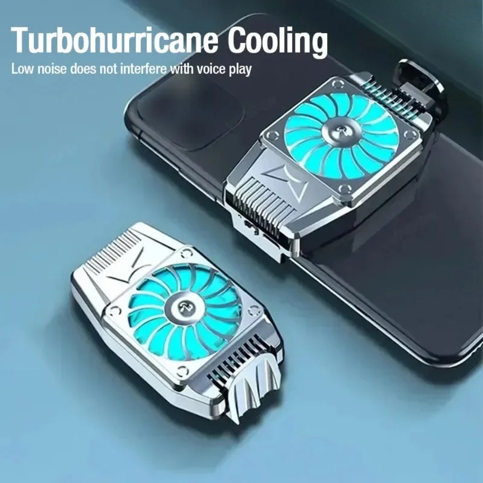 Gaming Accessories For Your Phone - Portable Back Clip Cooling Mini Air-cooled
