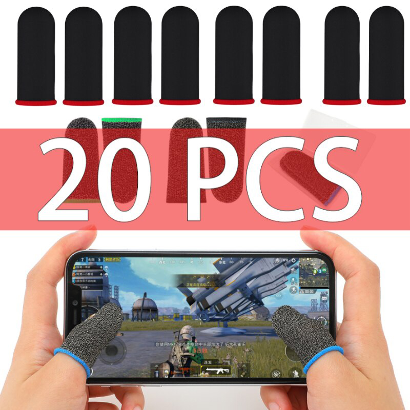 Gaming Accessories For Mobile - 20/40 pcs Finger Sleeve For PUBG