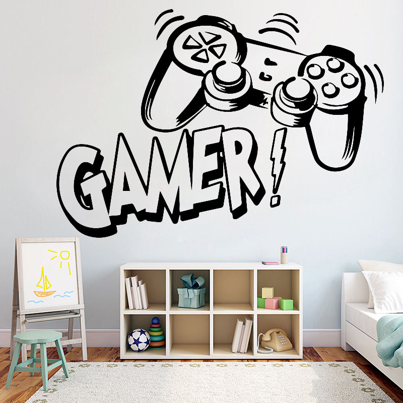 Wall Sticker for Kids Room  Vi - Gaming Accessories Wallpaper 评论和价格