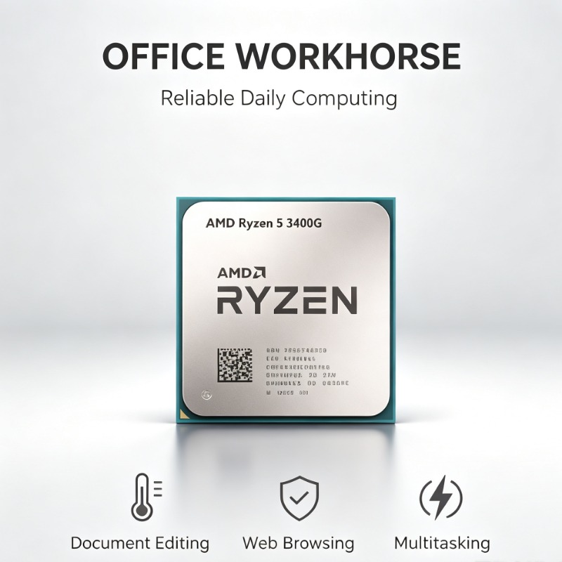 Used Ryzen 5 3400G AM4 CPU 12n - Amd Cpu Ryzen 5 评论和价格