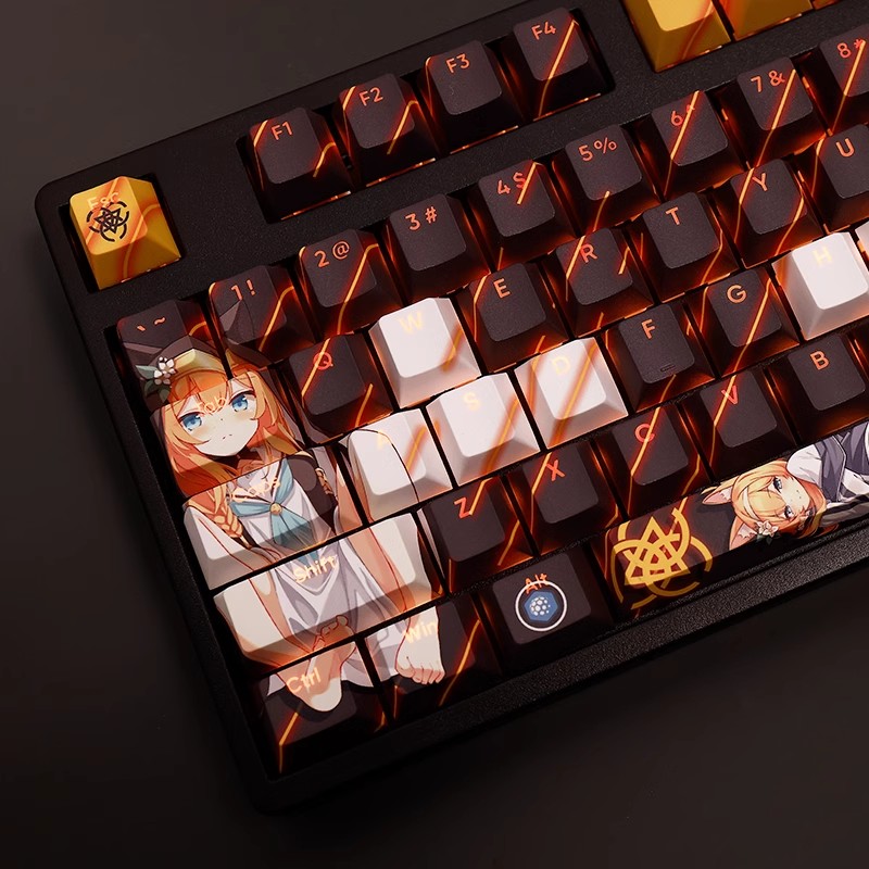 108 Keys/set Blue Archive Loch - Gaming Set Accessories 评论和价格