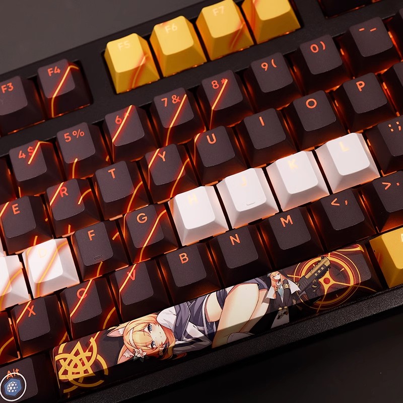 108 Keys/set Blue Archive Loch - Gaming Set Accessories 评论和价格