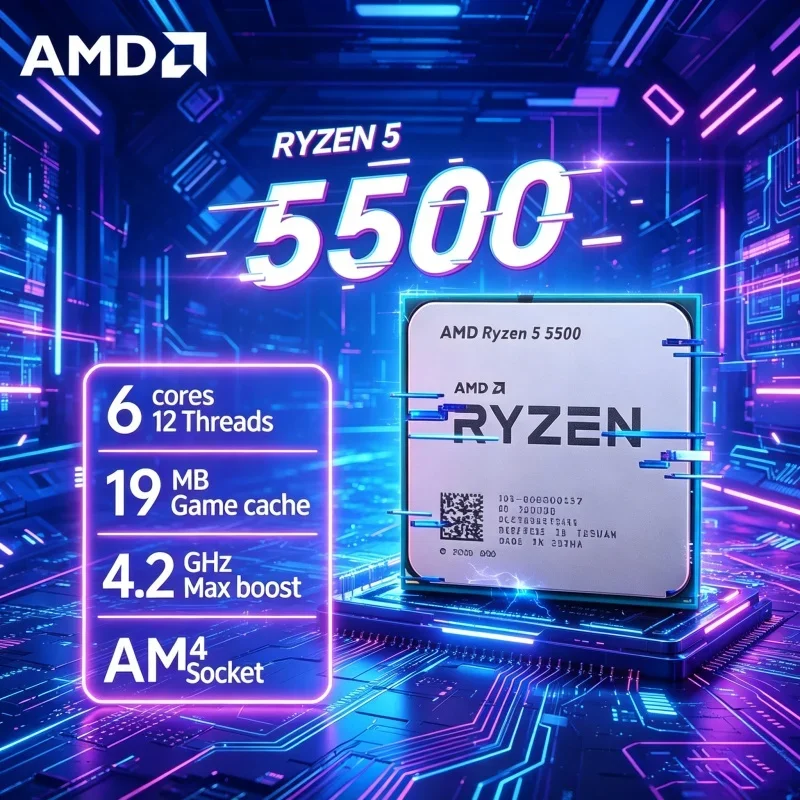 AMD Ryzen 5 5500 Entry Level Z - Amd Cpu Ryzen 5 评论和价格