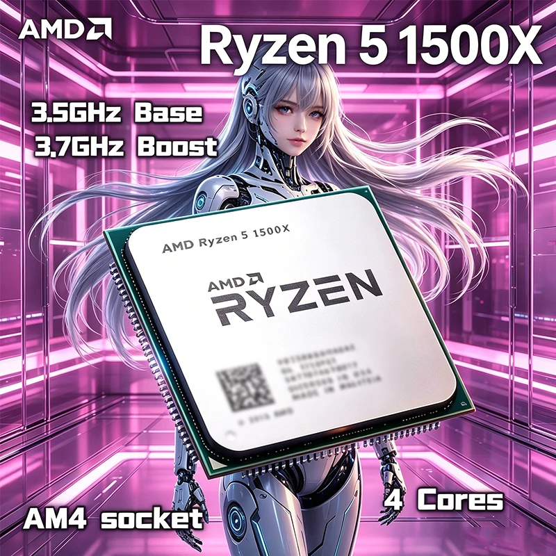 AMD Ryzen 5 1500X AMD R 5 1500 - Amd Cpu Ryzen 5 评论和价格