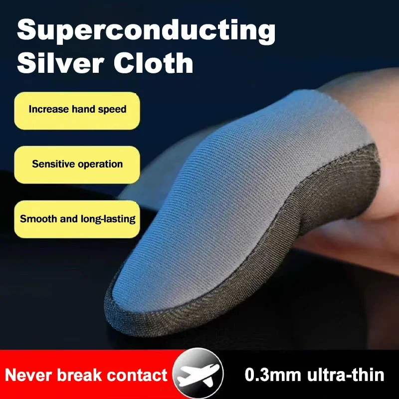1 Pair NEW Touch Screen Finger - Gaming Accessories For Mobile 评论和价格