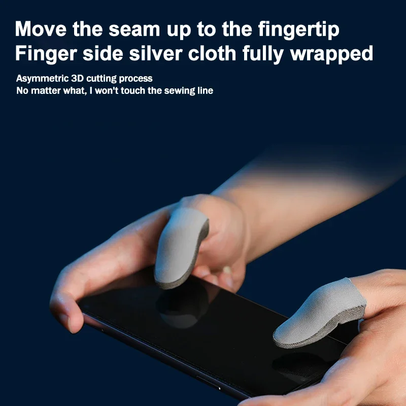 1 Pair NEW Touch Screen Finger - Gaming Accessories For Mobile 评论和价格