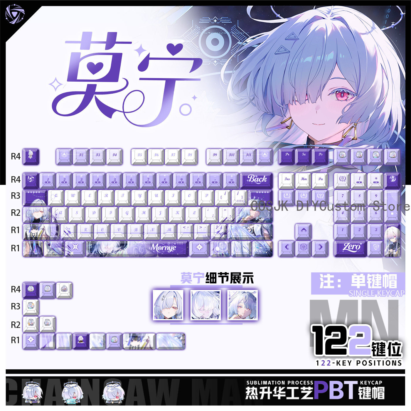 122 Keys Anime Mornye Wutherin - Gaming Accessories Gamestop 评论和价格
