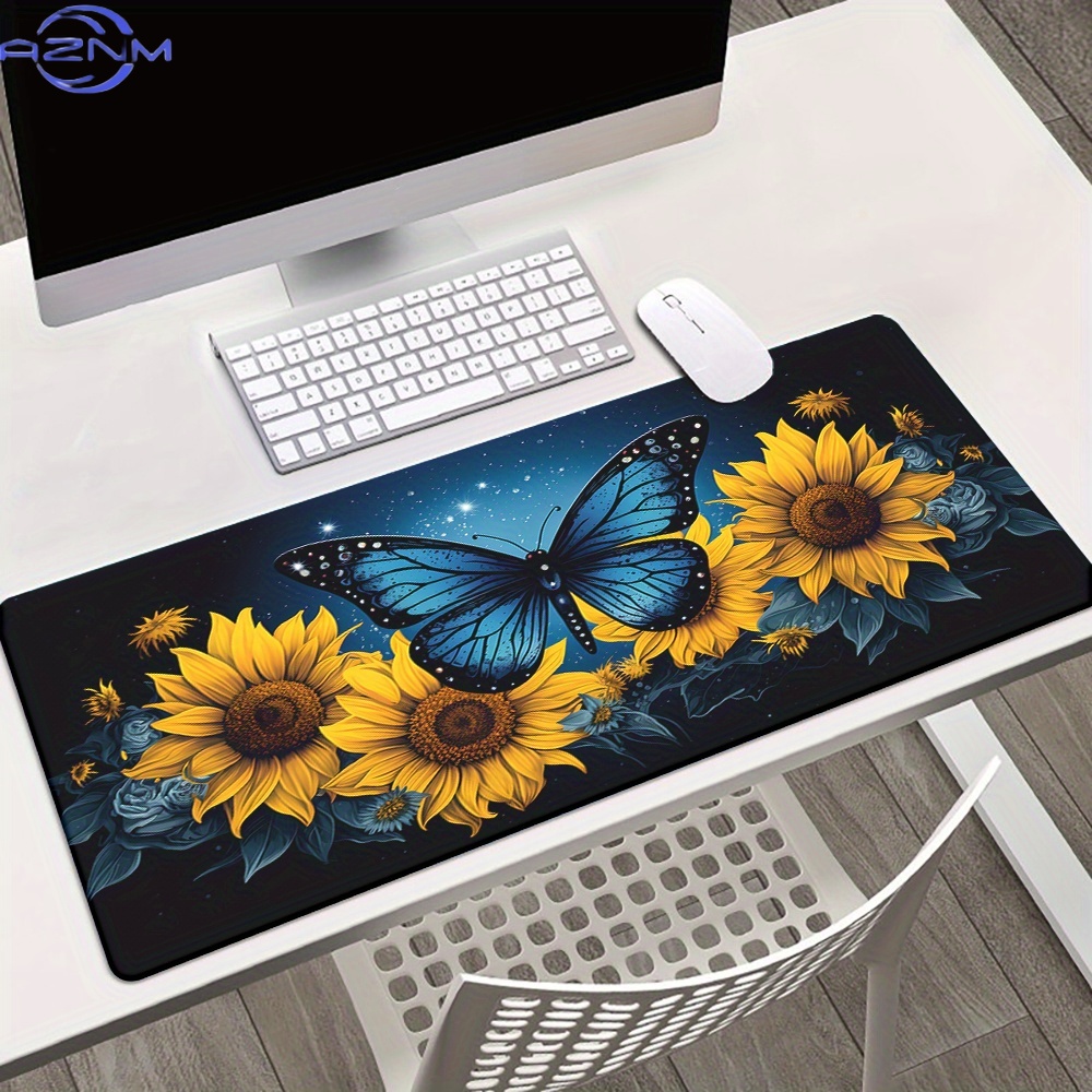 1pc  Butterfly Sunflower Stere - Gaming Accessories Wallpaper 评论和价格