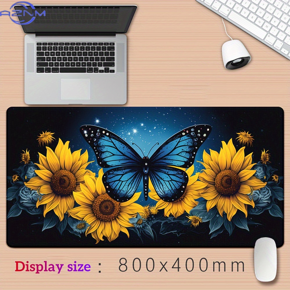 1pc  Butterfly Sunflower Stere - Gaming Accessories Wallpaper 评论和价格