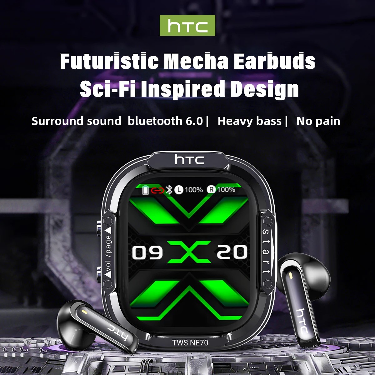 HTC NE70 Bluetooth V6.0 Headph - Gaming Accessories For Your Phone 评论和价格