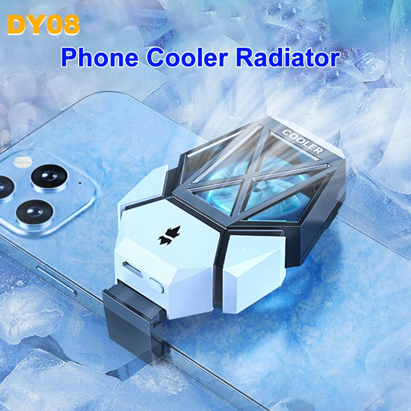 DY08 Mobile Phone Cooling Fan  - Gaming Accessories For Mobile 评论和价格