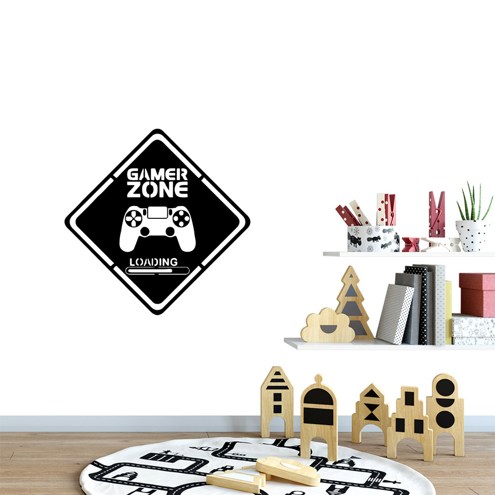 1pc Gamer Wall Art Decal For K - Gaming Accessories Wallpaper 评论和价格