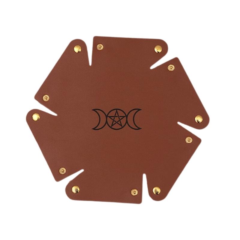 R6FE Leather Dices Tray Party  - Essential Gaming Accessories 评论和价格