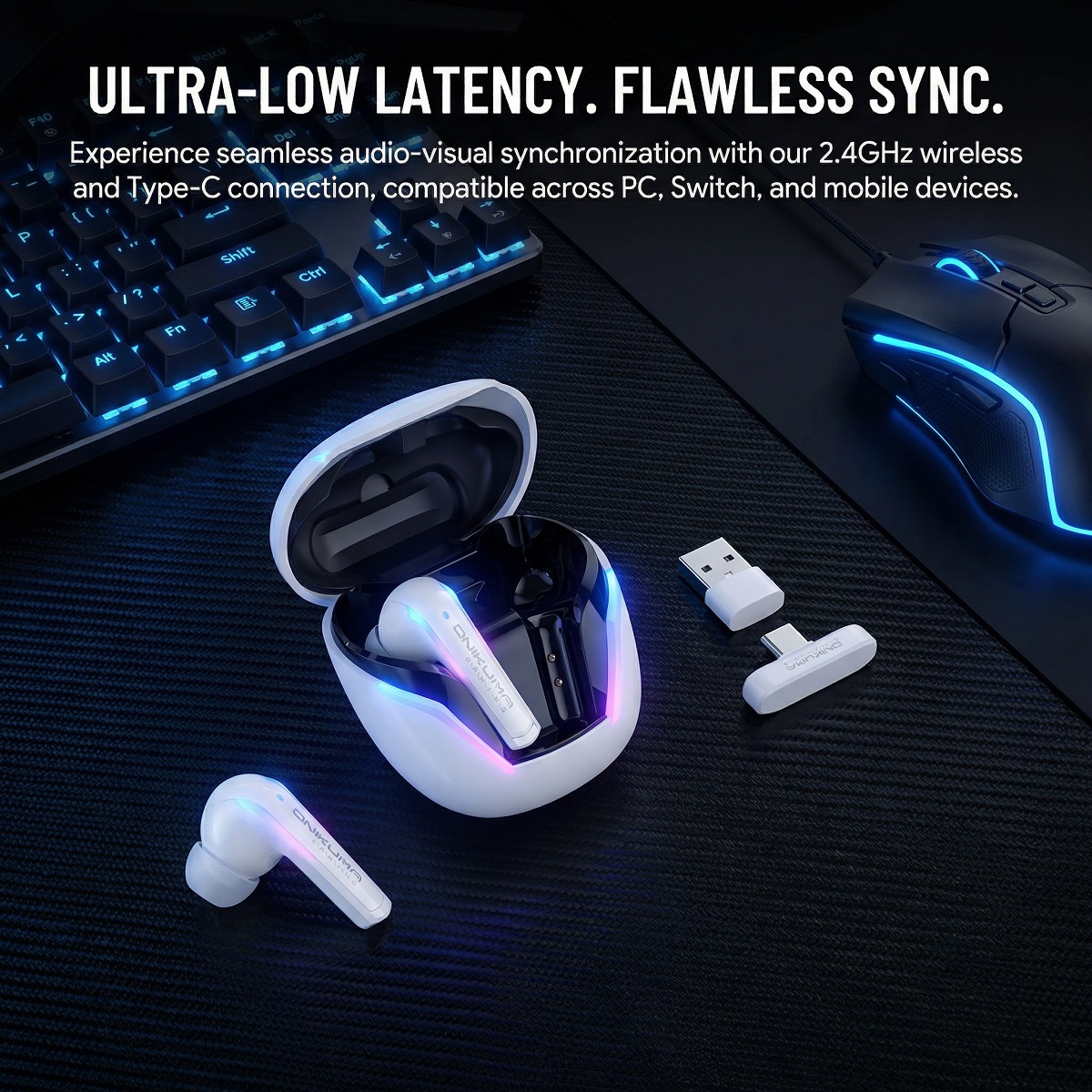 ONIKUMA T27 Wireless Gaming Ea - Gaming Accessories For Your Phone 评论和价格