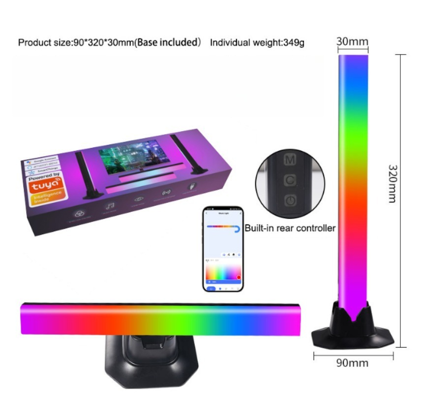 Music Sync LED Strip, Sound Co - Essential Gaming Accessories 评论和价格