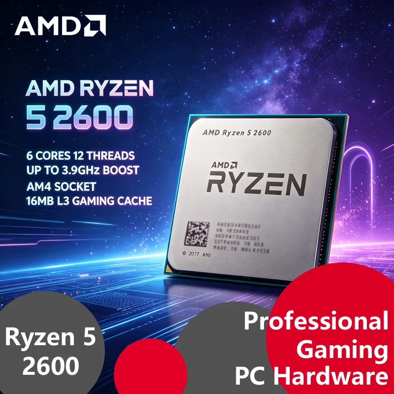 AMD Ryzen 5 2600 Tray CPU 6 Co - Amd Cpu Ryzen 5 评论和价格